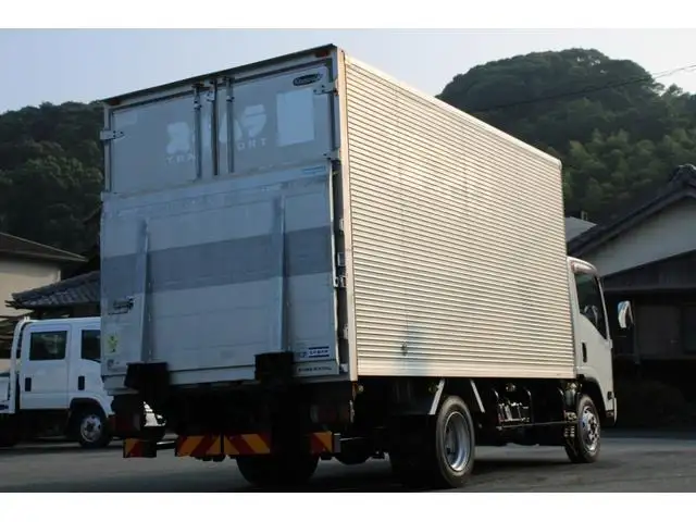 いすゞ エルフ 小型 アルミバン パワーゲート サイドドアの中古トラック画像2