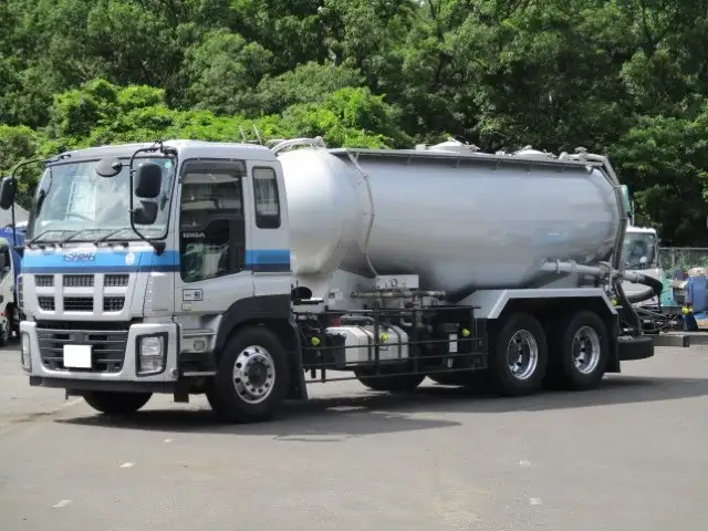 いすゞ ギガ 大型 タンク車 バルク QKG-CYL77AMの中古トラック画像1