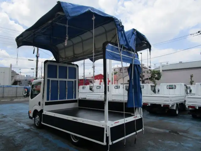 日産 アトラス 小型 ウイング 幌ウイング CBF-SQ2F24の中古トラック画像9