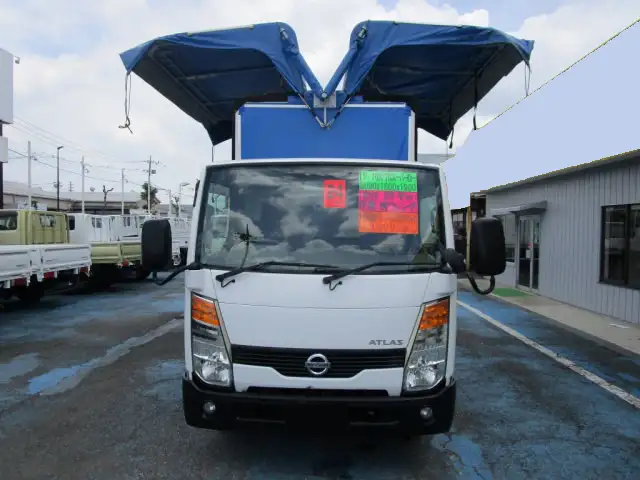 日産 アトラス 小型 ウイング 幌ウイング CBF-SQ2F24の中古トラック画像2