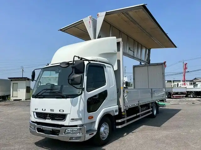 三菱 ファイター 中型/増トン ウイング パワーゲート エアサスの中古トラック画像1