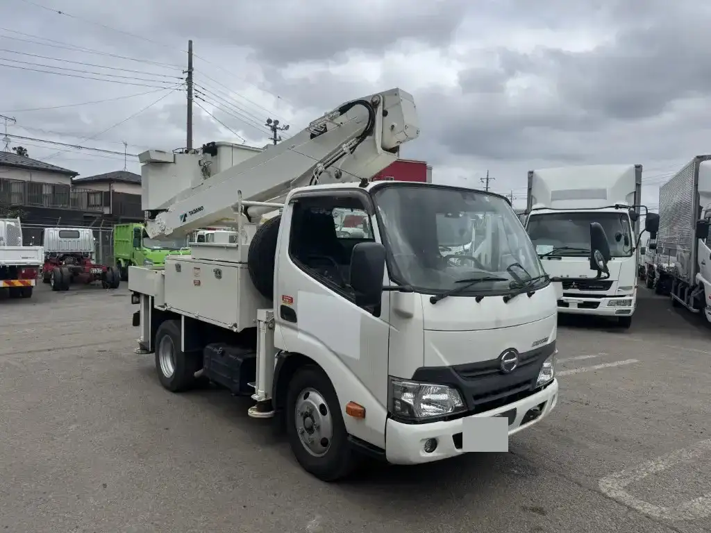 日野 デュトロ 小型 高所・建柱車 高所作業車 電工仕様の中古トラック画像2