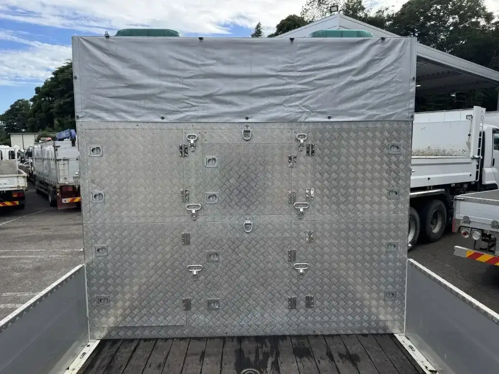 日野 レンジャー 中型/増トン 平ボディ アルミブロック エアサスの中古トラック画像7