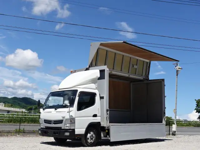 三菱 キャンター 小型 ウイング TRG-FEB5W H31/R1の中古トラック画像1