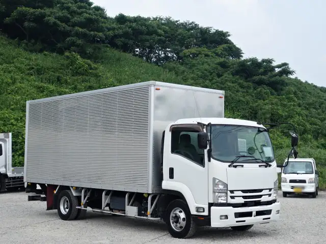 いすゞ フォワード 中型/増トン アルミバン パワーゲート 2PG-FRR90S2の中古トラック画像1