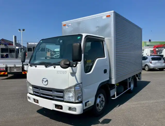 マツダ タイタン 小型 アルミバン パワーゲート BKG-LJR85ANの中古トラック画像1