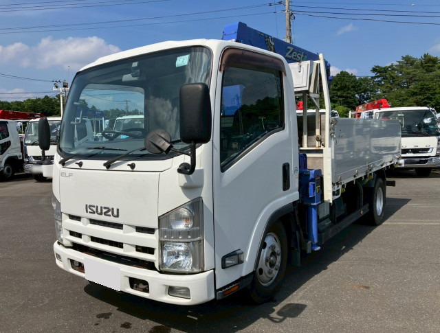いすゞ エルフ 小型 クレーン付 標準ロング