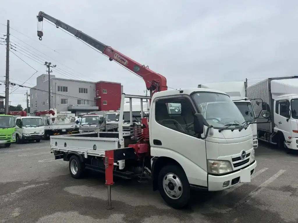 日野 デュトロ 小型 クレーン付 4段 ラジコンの中古トラック画像2