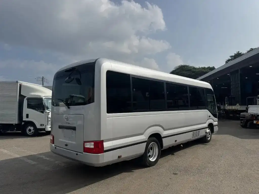 トヨタ コースター 小型 バス マイクロバス SKG-XZB70の中古トラック画像3