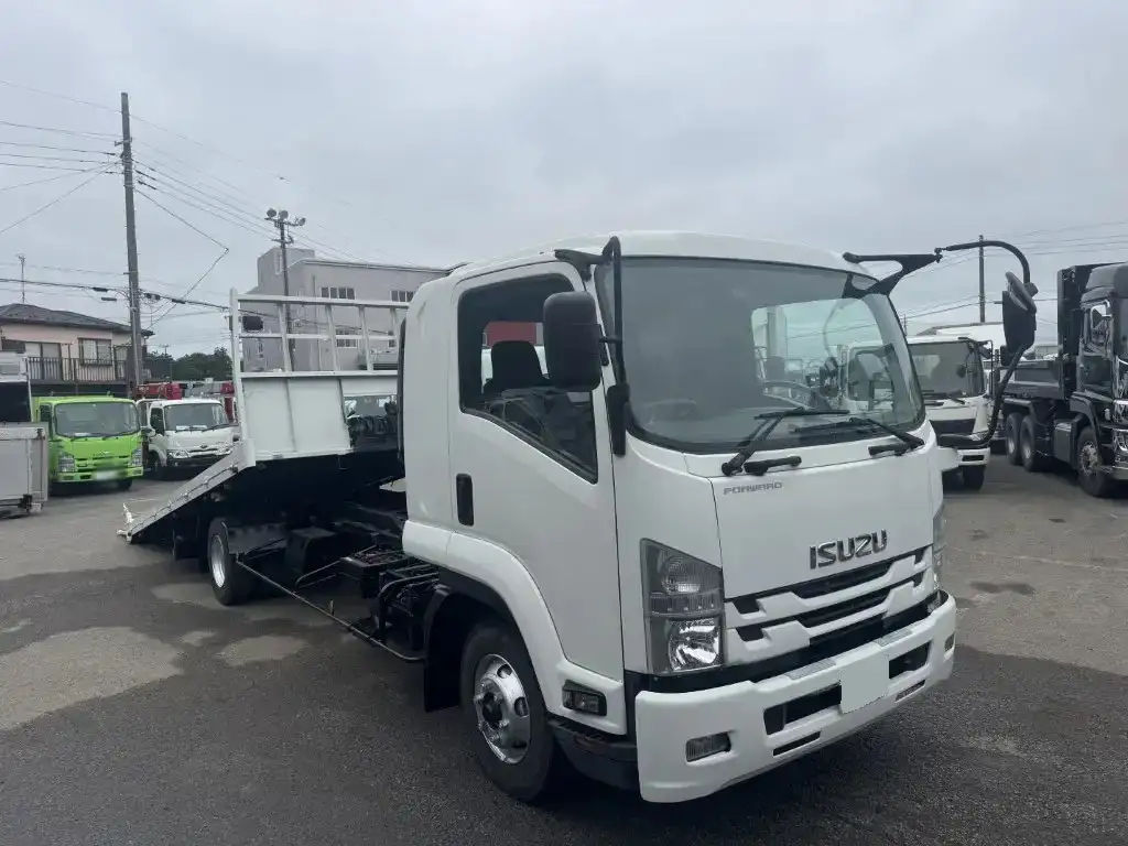 いすゞ フォワード 中型/増トン 車両重機運搬 ラジコン ウインチの中古トラック画像2