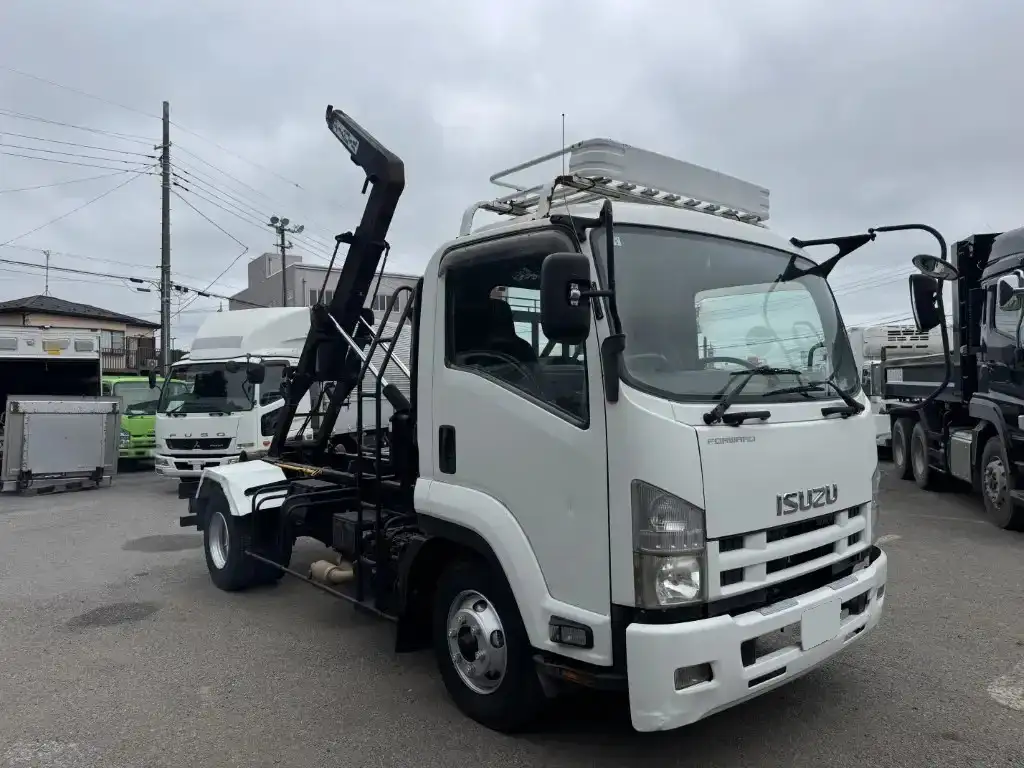 いすゞ フォワード 中型/増トン アームロール ツインホイスト PKG-FRR90S2の中古トラック画像2
