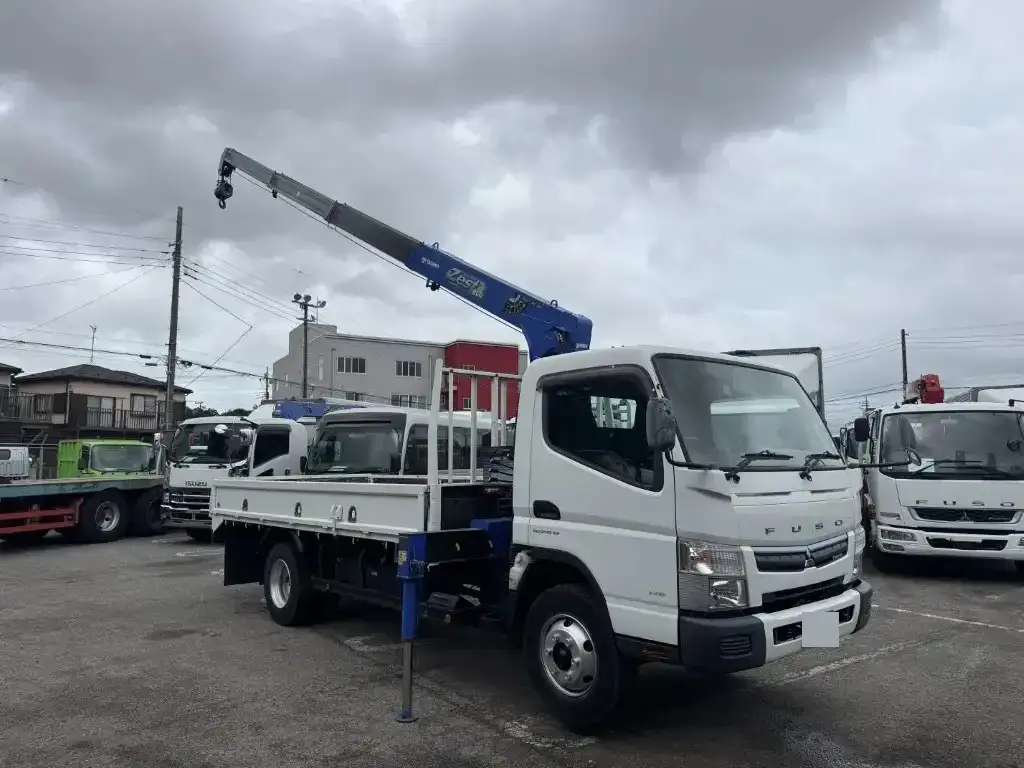 三菱 キャンター 小型 クレーン付 4段 ラジコンの中古トラック画像2