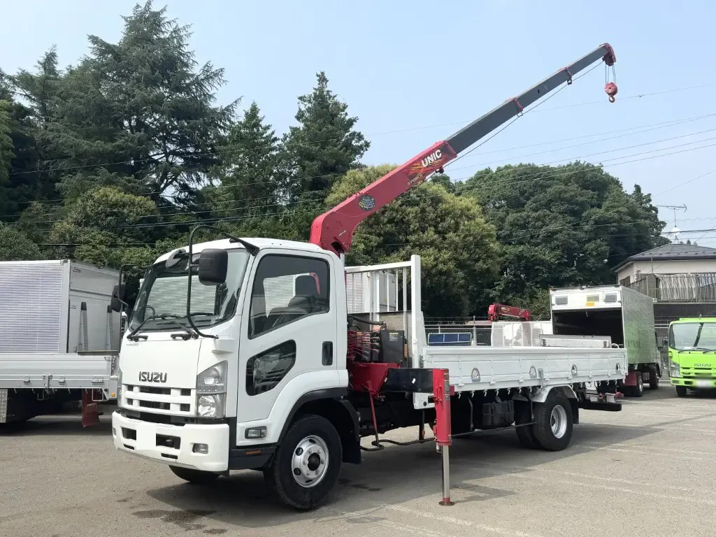 いすゞ フォワード 中型/増トン クレーン付 4段 ラジコン の中古トラック【車両No.189118】