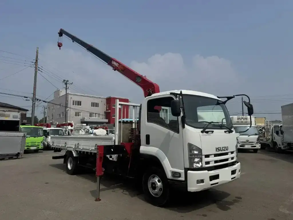 いすゞ フォワード 中型/増トン クレーン付 4段 ラジコンの中古トラック画像2