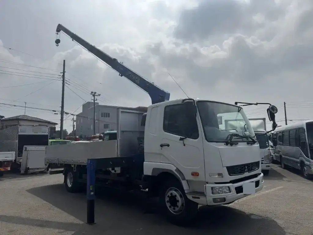 三菱 ファイター 中型/増トン クレーン付 アルミブロック 4段の中古トラック画像2