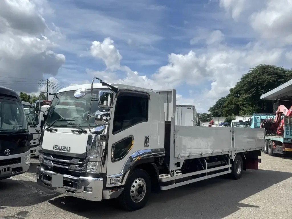 いすゞ フォワード 中型/増トン 平ボディ 床鉄板 アルミブロック の中古トラック【車両No.145071】