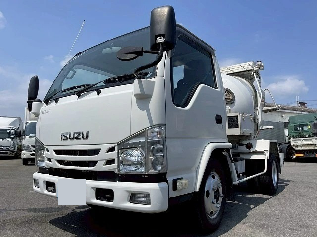 いすゞ エルフ 小型 ミキサー・ポンプ ミキサー車