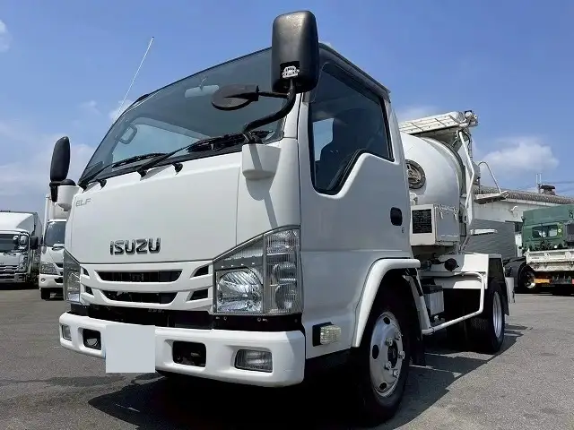 いすゞ エルフ 小型 ミキサー・ポンプ TPG-NKR85N H27の中古トラック画像1