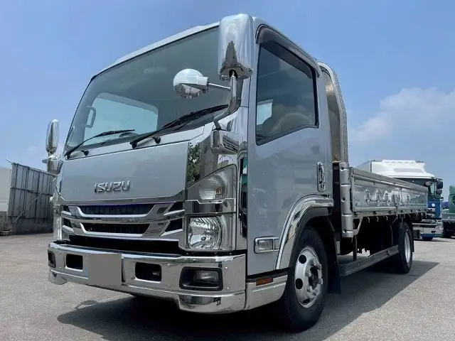 いすゞ エルフ 小型 平ボディ 2RG-NPR88YN R2の中古トラック画像1