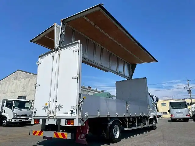 三菱 ファイター 中型/増トン ウイング ベッド TKG-FK61Fの中古トラック画像6