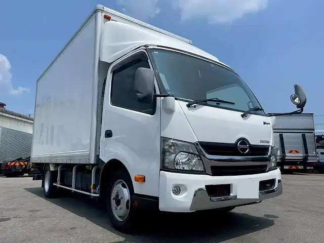 日野 デュトロ 小型 アルミバン パワーゲート TKG-XZU710Mの中古トラック画像2