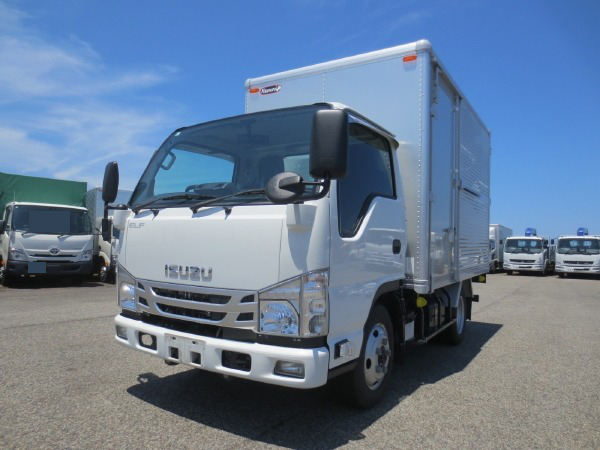 いすゞ エルフ 小型 アルミバン サイドドア 3枚観音 の中古トラック【車両No.189346】