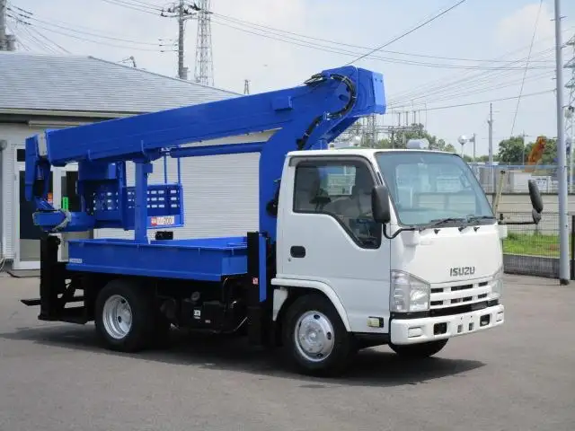 いすゞ エルフ 小型 高所・建柱車 高所作業車 TKG-NKR85Nの中古トラック画像3