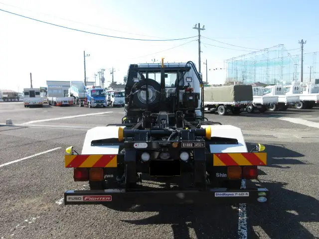 三菱 ファイター 中型/増トン アームロール ツインホイスト 2KG-FK72Fの中古トラック画像4