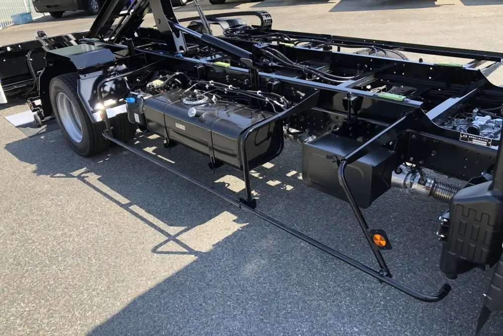 三菱 キャンター 小型 車両重機運搬 ラジコン ウインチの中古トラック画像12