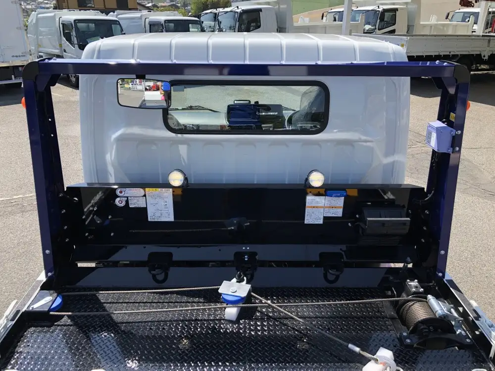 三菱 キャンター 小型 車両重機運搬 ラジコン ウインチの中古トラック画像6