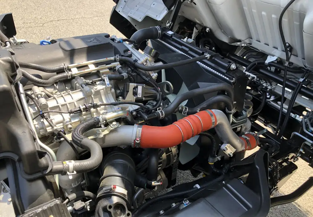 三菱 キャンター 小型 車両重機運搬 ラジコン ウインチの中古トラック画像19