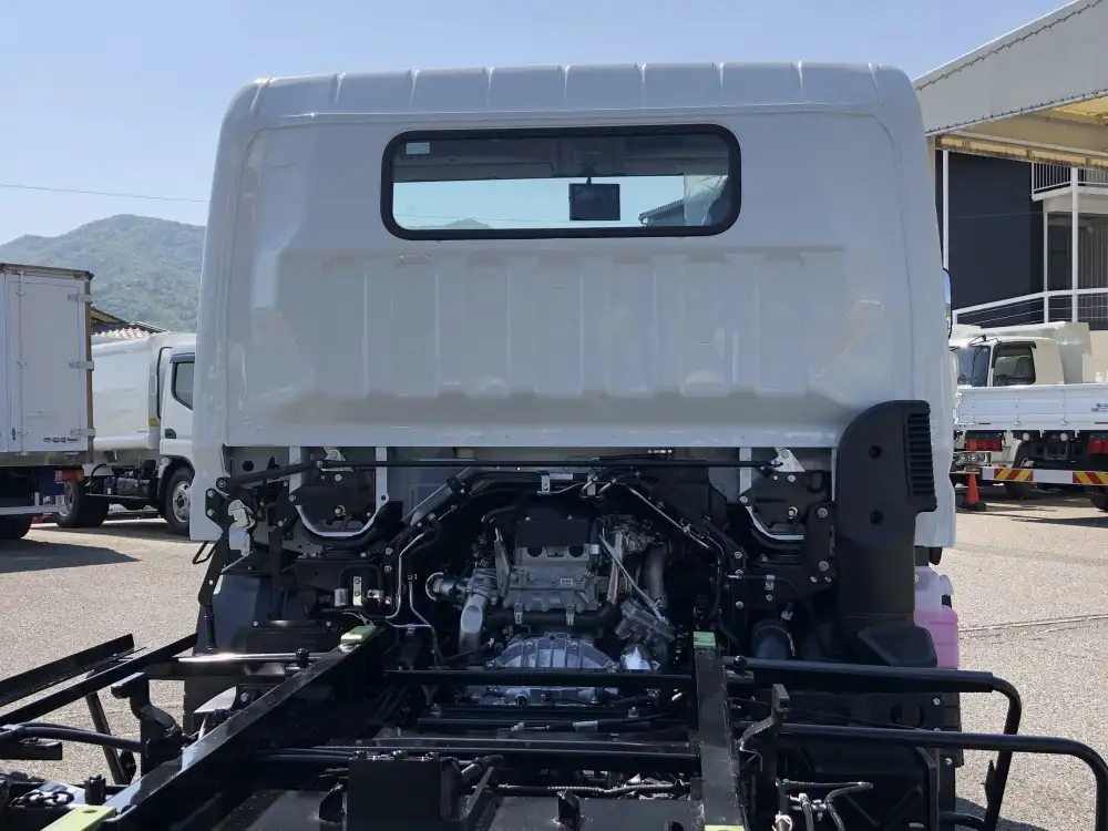 三菱 キャンター 小型 車両重機運搬 ラジコン ウインチの中古トラック画像7