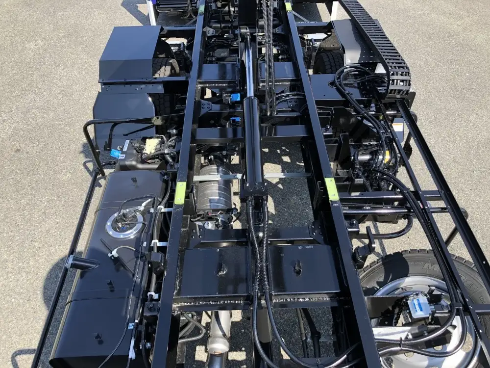 三菱 キャンター 小型 車両重機運搬 ラジコン ウインチの中古トラック画像13