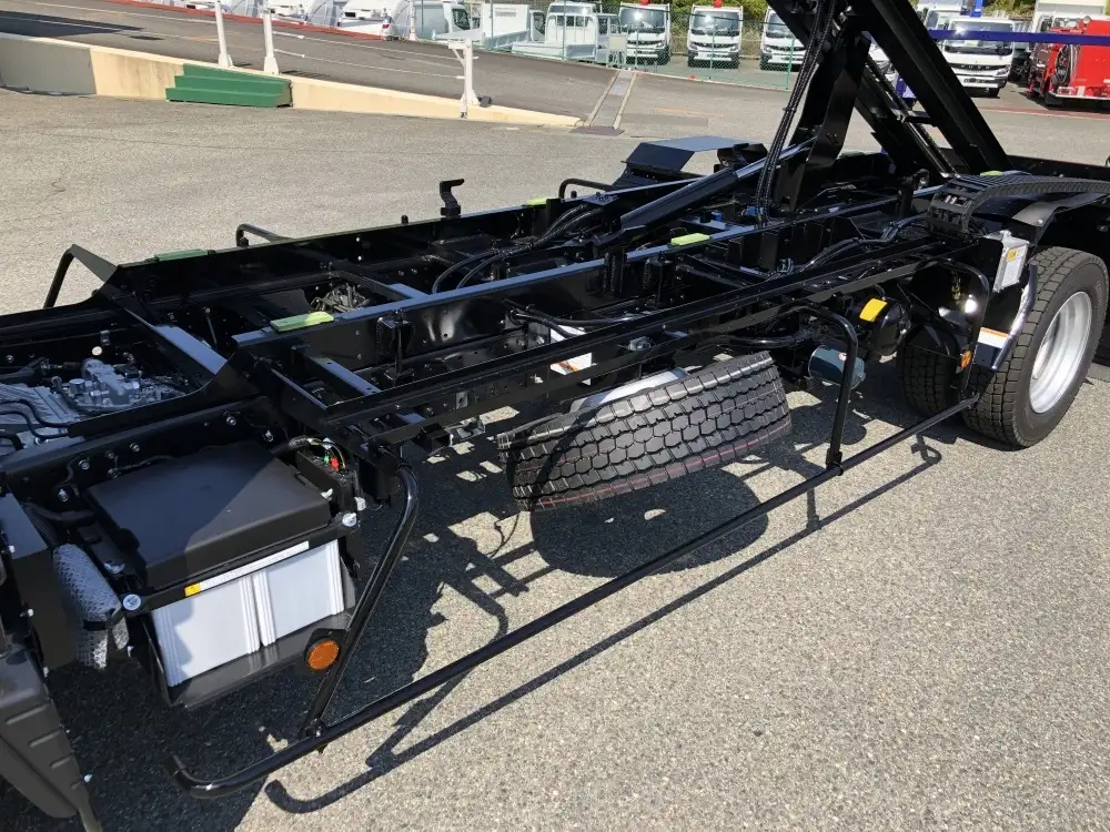 三菱 キャンター 小型 車両重機運搬 ラジコン ウインチの中古トラック画像14