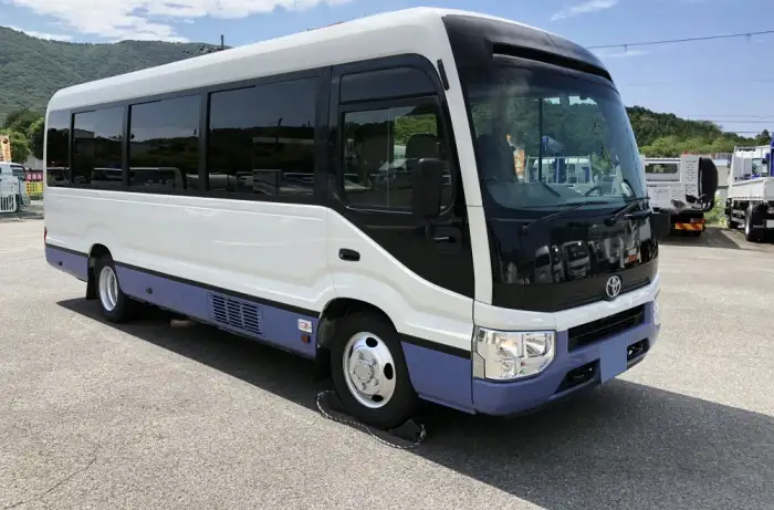 トヨタ コースター 小型 バス マイクロバス SKG-XZB70の中古トラック画像3