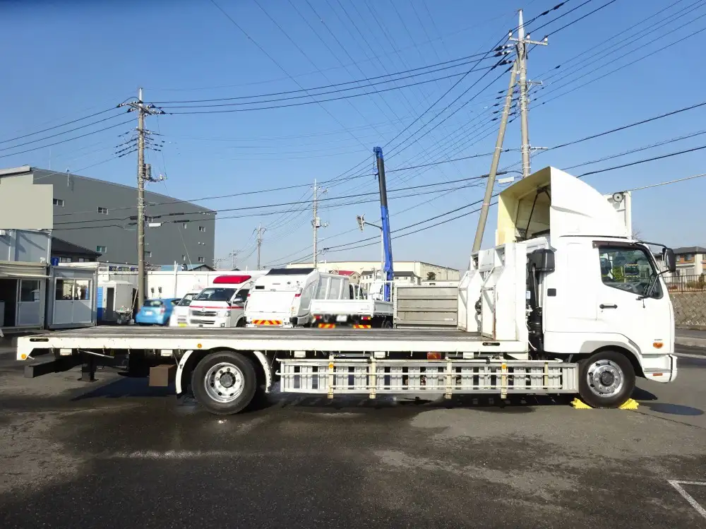三菱 ファイター 中型/増トン 車両重機運搬 ラジコン ウインチの中古トラック画像5
