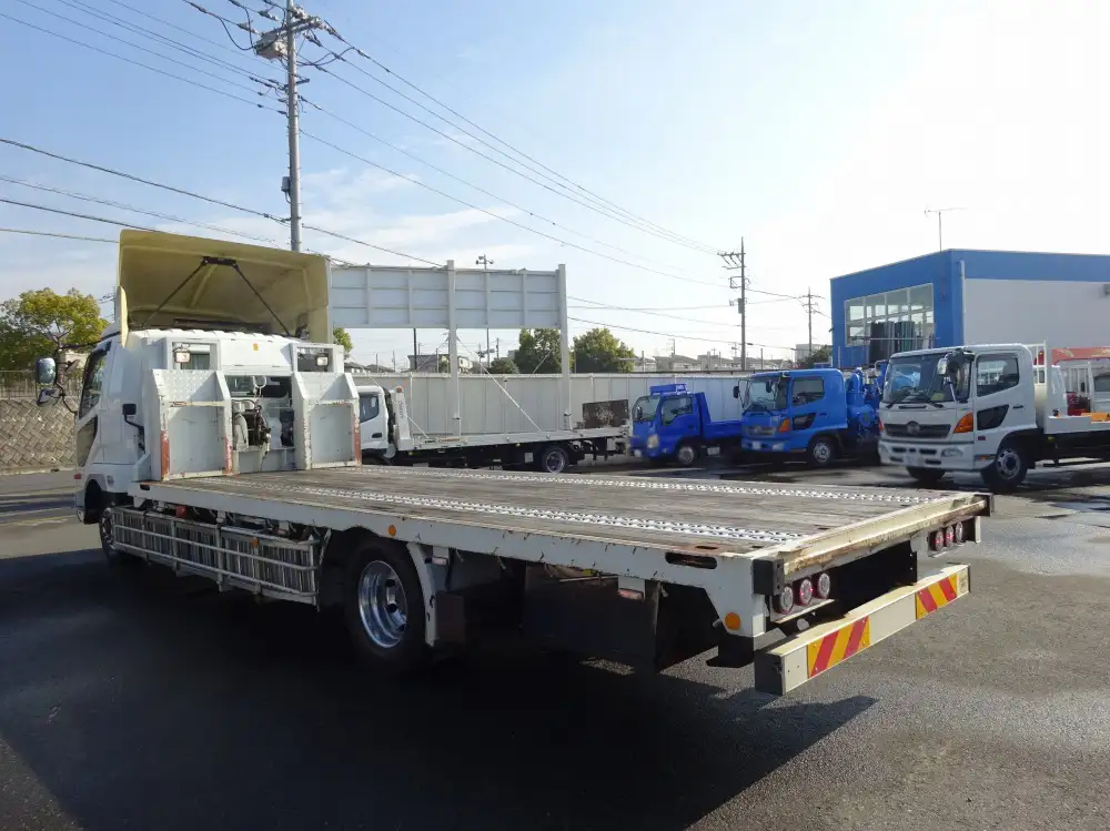 三菱 ファイター 中型/増トン 車両重機運搬 ラジコン ウインチの中古トラック画像9