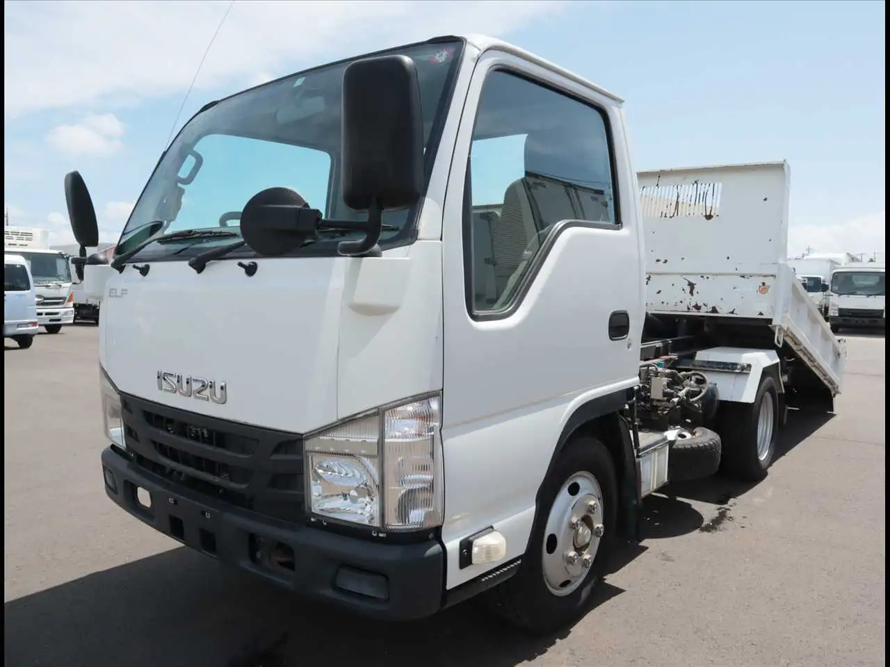 いすゞ エルフ 小型 ダンプ ローダー TPG-NKR85ANの中古トラック画像1
