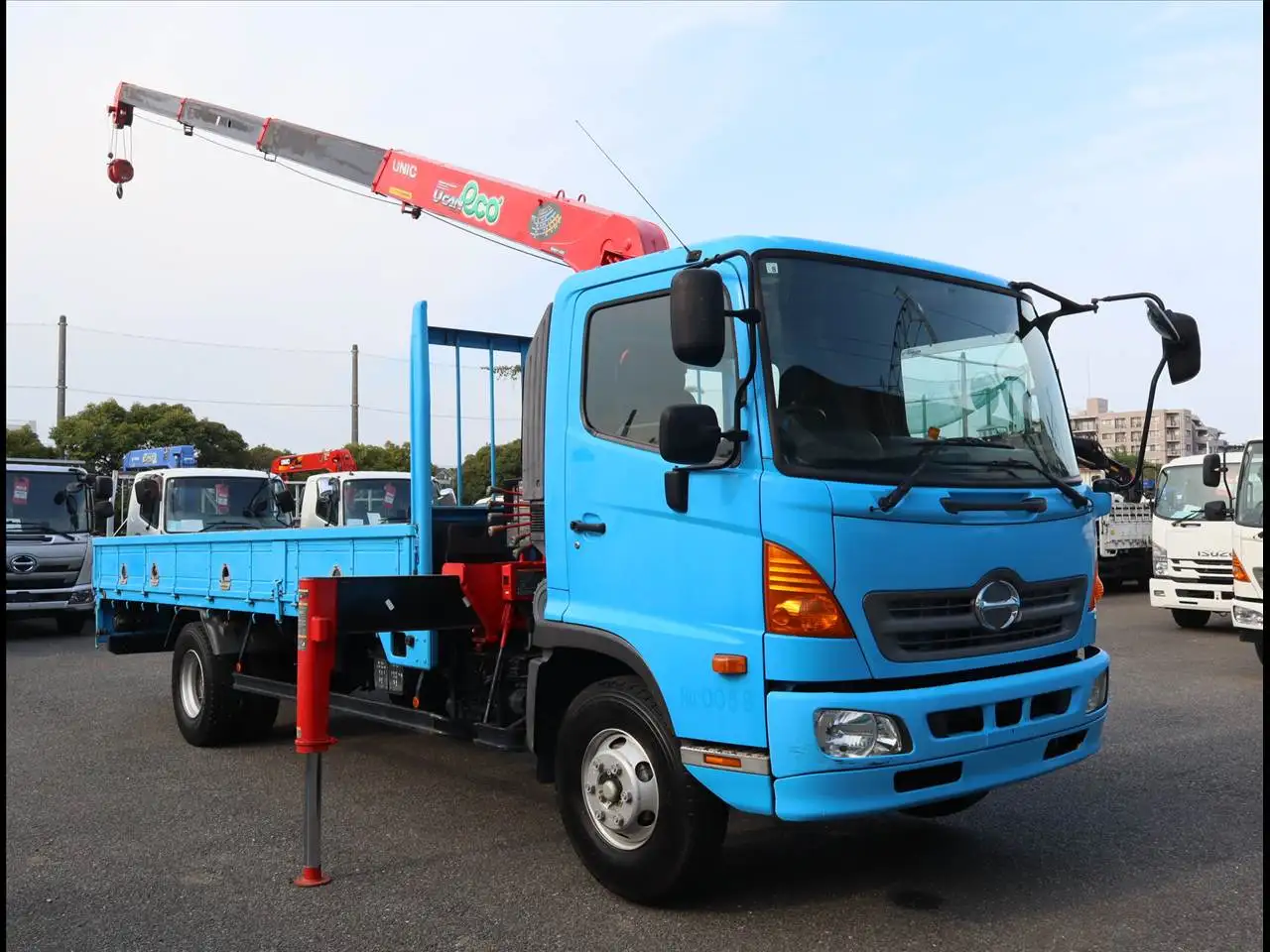 日野 レンジャー 中型/増トン クレーン付 4段 ラジコンの中古トラック画像2