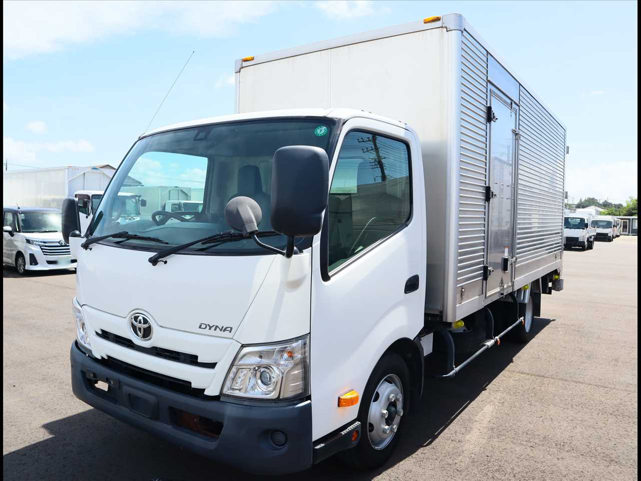 トヨタ ダイナ 小型 アルミバン パワーゲート 床鉄板 の中古トラック【車両No.192695】