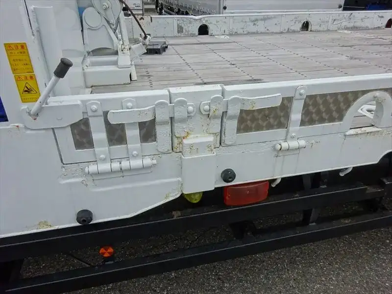 三菱 ファイター 中型/増トン 車両重機運搬 3段クレーン ラジコンの中古トラック画像8