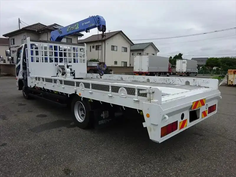 三菱 ファイター 中型/増トン 車両重機運搬 3段クレーン ラジコンの中古トラック画像4