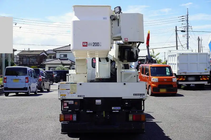 いすゞ エルフ 小型 高所・建柱車 高所作業車 電工仕様の中古トラック画像3