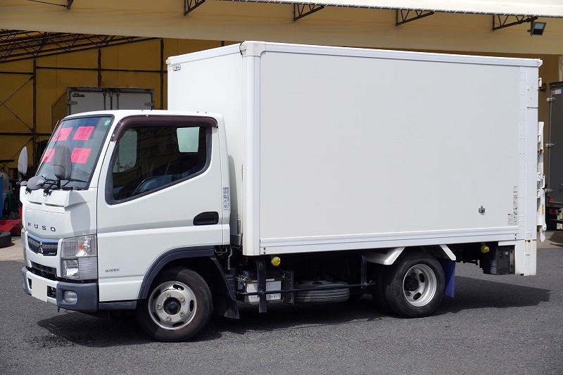 三菱 キャンター 小型 アルミバン パワーゲート サイドドア の中古トラック【車両No.123788】