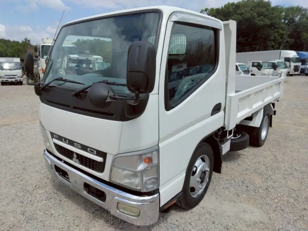 三菱 キャンター 小型 ダンプ PDG-FE71DD H20の中古トラック画像1