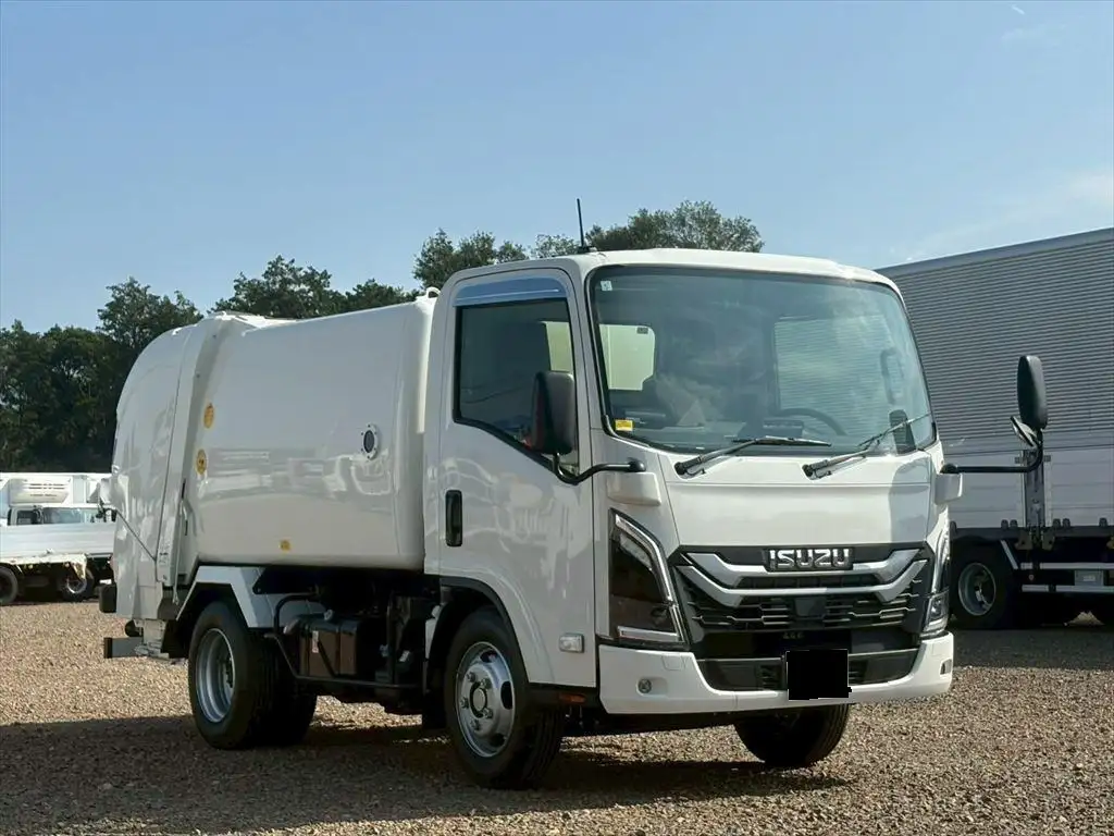 いすゞ エルフ 小型 パッカー車 巻き込み式 回転ダンプ式の中古トラック画像2