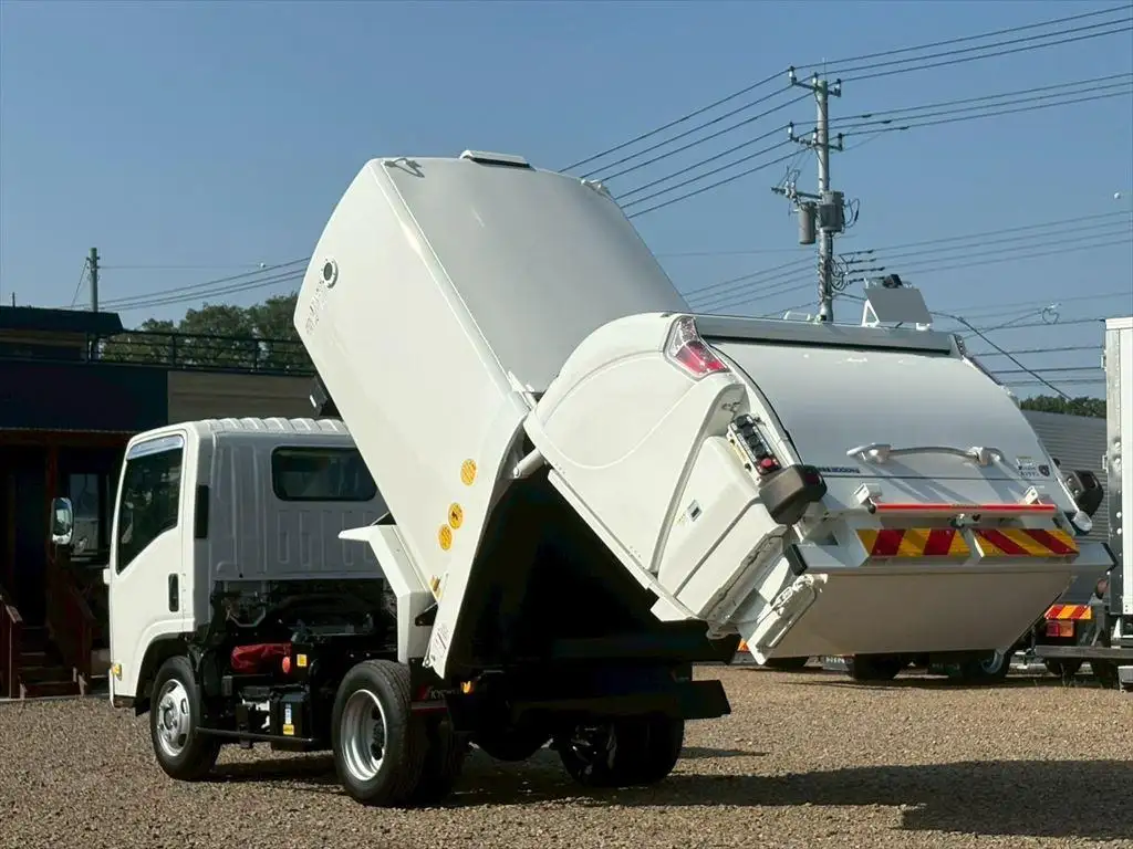 いすゞ エルフ 小型 パッカー車 巻き込み式 回転ダンプ式の中古トラック画像6