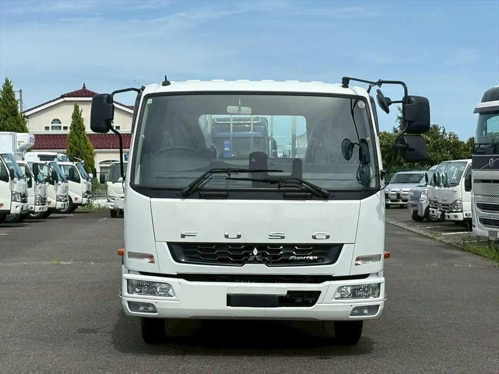 三菱 ファイター 中型/増トン 平ボディ ベッド 2KG-FK62Fの中古トラック画像2