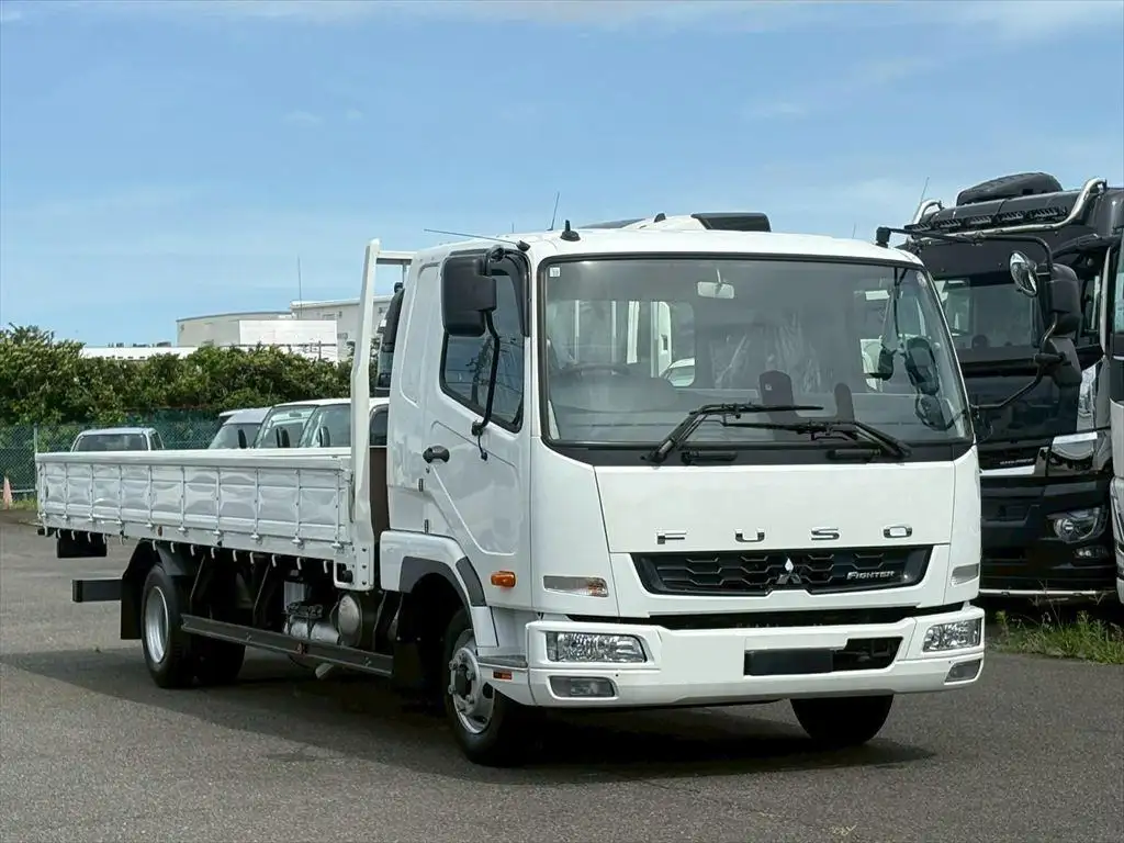 三菱 ファイター 中型/増トン 平ボディ ベッド 2KG-FK62Fの中古トラック画像3