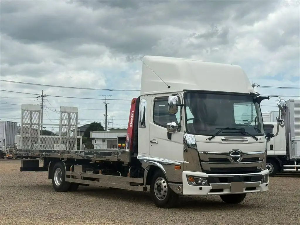 日野 レンジャー 中型/増トン 車両重機運搬 ラジコン ウインチの中古トラック画像2